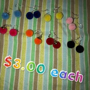 Colorful earrings